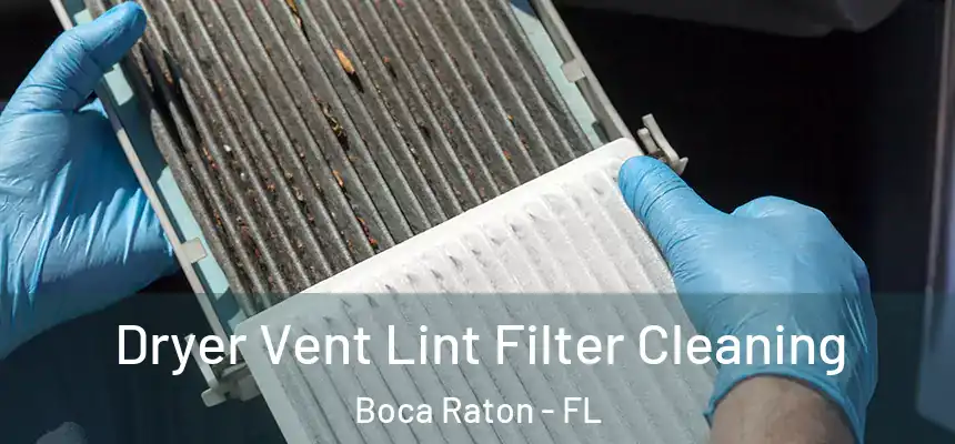 Dryer Vent Lint Filter Cleaning Boca Raton - FL